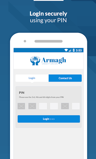 Android application Armagh Credit Union screenshort