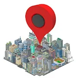 Map Point Augmented Reality icon