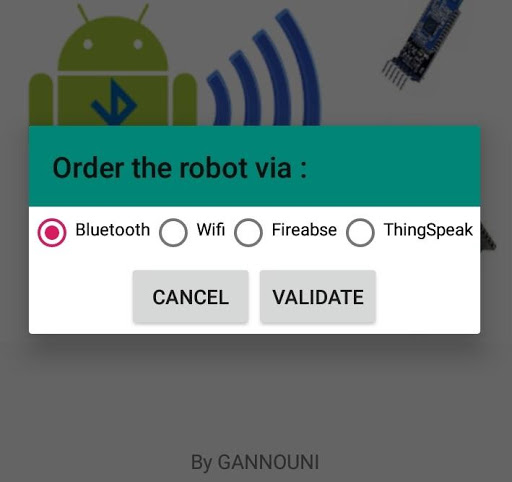 Android application ArduiTooth : IoT (Wifi & Bluet screenshort