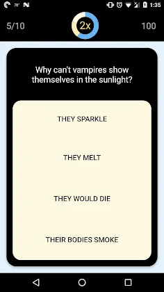 Twilight Movie Trivia - Trivia - Screenshot 1