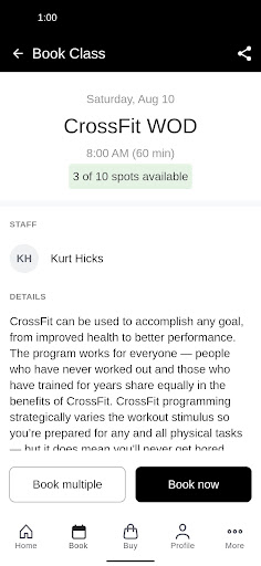 CrossFit M40 Screen 3
