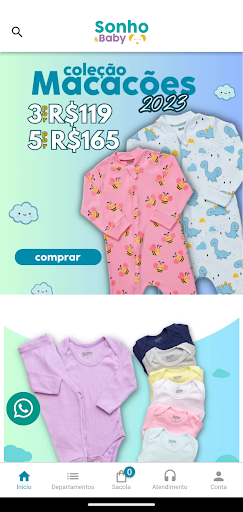 Android application Sonho & Baby screenshort