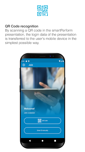 Android application smartPerform BYOD screenshort