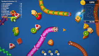 Worms Zone .io - Hungry Snake - Screenshot 2