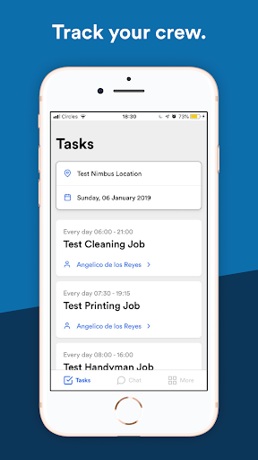 Android application Nimbus for Work screenshort