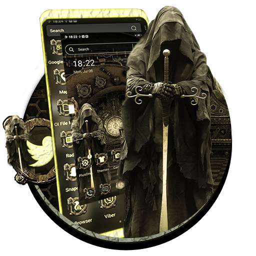 Grim Reaper Theme Launcher logo