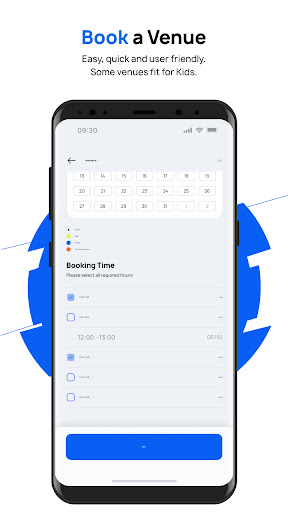 Sporthub App Screen 2