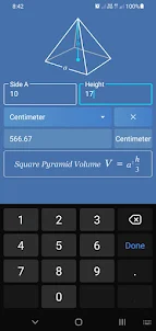 Easy Volume, Calculator