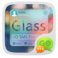 GO SMS Pro Z Glass Theme EX