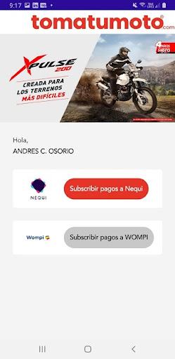 Toma Tu Moto Screen 2