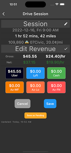Smart Gig Driver Screen 3