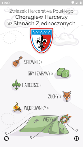 Android application Czuwaj screenshort