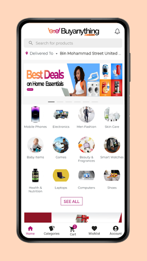 Buy Anything Dubai Screen 2