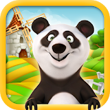 Panda Farm Hero: Free Pop & Match 3 Puzzle Game icon