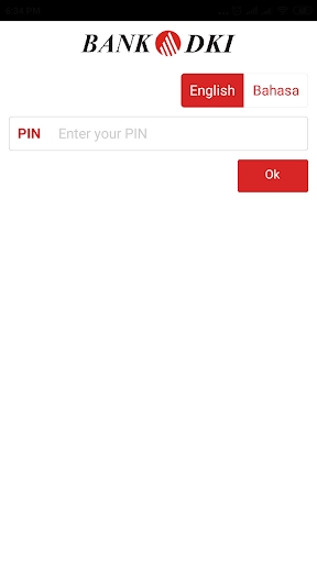 Mobile Token CMS - Bank DKI Screen 2