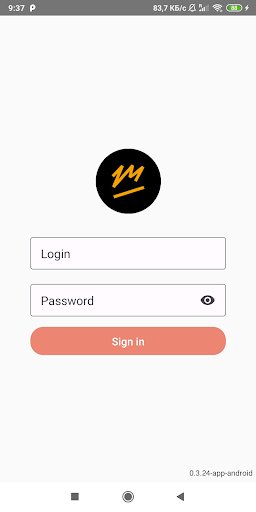 Android application ZvigerAuto Auction screenshort