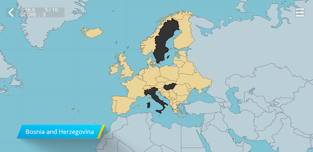 Countries on the world map 5