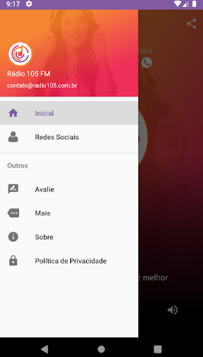 Rádio 105 FM Screen 3
