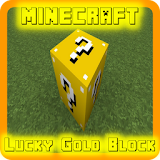 Lucky Gold Blocks Mod for MCPE icon