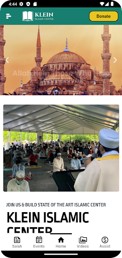 Android application KIC Masjid Ibrahim screenshort