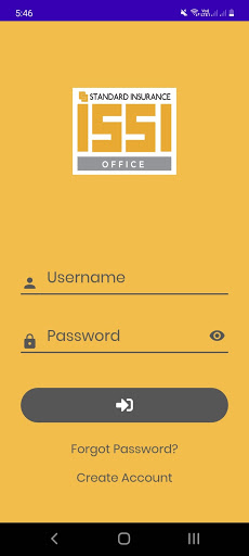 Android application ISSIOffice screenshort