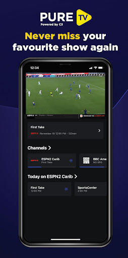 PURE TV Screen 3