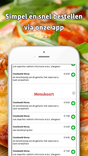 Android application Italgusto screenshort