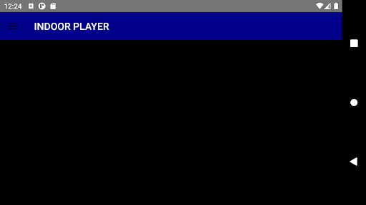 Android application Indoor Player 2.0 screenshort