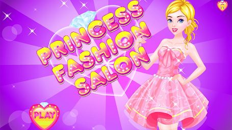 Princess Fashion Salon, Dress Up and Make-Up Game