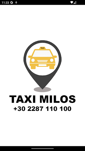 Android application Milos Taxi screenshort