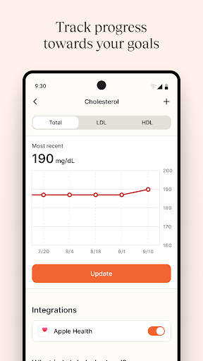 Screenshot of Nourish: Eating Well Made Easy
