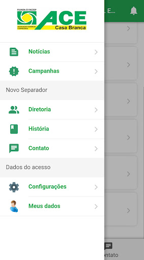 Android application ACE Casa Branca Mobile screenshort