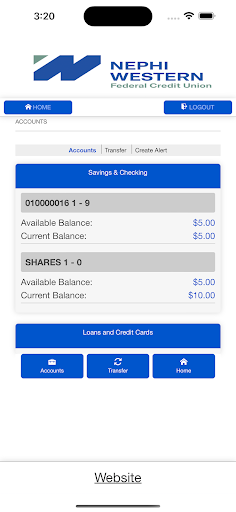 Nephi Western Employees FCU Screenshot 3 - AppWisp.com