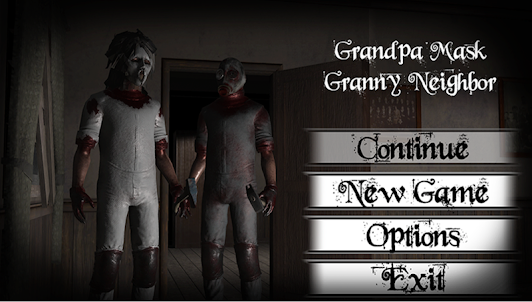 Grandpa Horror Mask - Granny