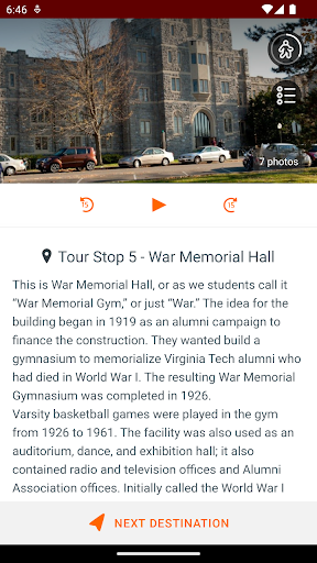 Virginia Tech Hokies on Track Screen 3