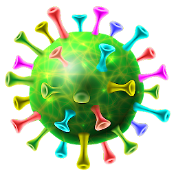 Color lines: Fight the virus