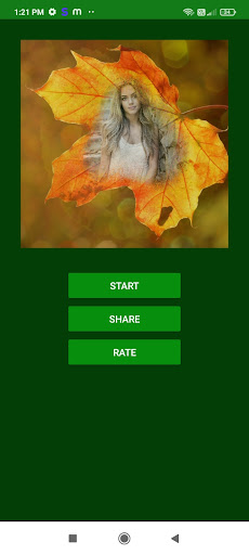 Leaf Photo Frame Screen 2