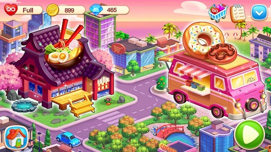 My Restaurant: Crazy Cooking Madness & Tile Master Mod Apk 1.0.12 (Unlimited Gold Coins/Diamonds) 8