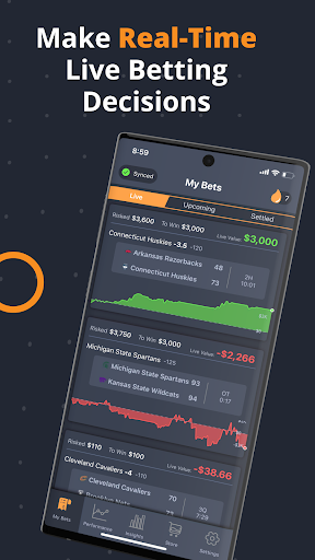 Screenshot of Juice Reel: Bet Tracker & Tips