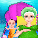Cover Image of Download Preganant Mermaid Mommy:NewBorn DayCare BabyStiter 1.0.0 APK