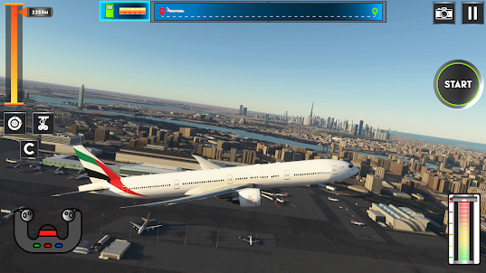 jeux 3d de simulateur de vol
