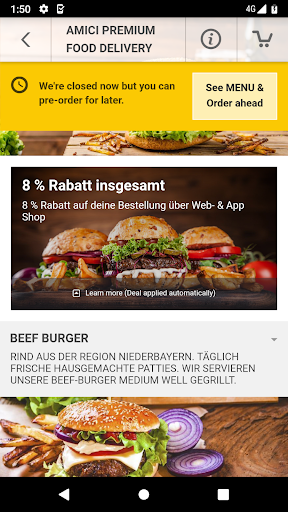 Amici Premium food Passau Screen 3