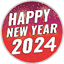 Feliz año nuevo 2024 stickers
