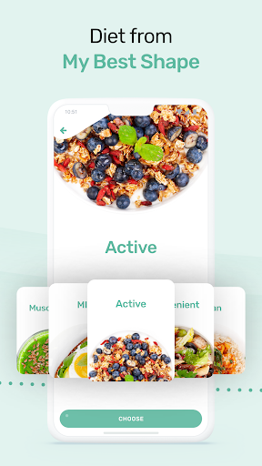 MyBestShape Screen 2