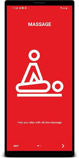 Android application Vibrate App screenshort