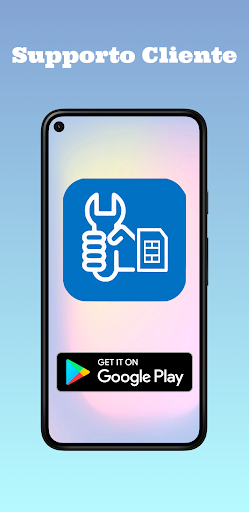 Android application Supporto Cliente screenshort
