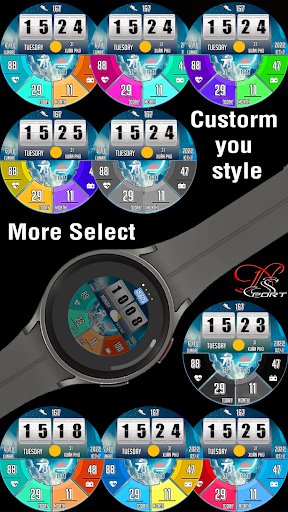 N-SPORT550 Flip Digital Watch screenshot 7