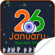 Republic Day Stickers For Whatsapp (26-January)