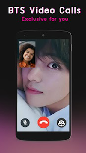 BTS Call - Fake Video Call Pra Screen 2