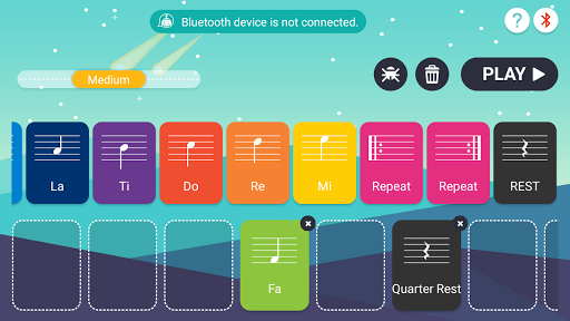 Android application Truebot MusicCard screenshort